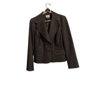 Alberto Makali Brown Gold Shimmer Pant Suit – Size 14